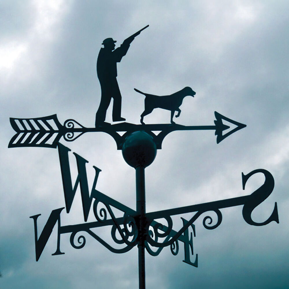 PoppyForge Shooting Scene Weathervane