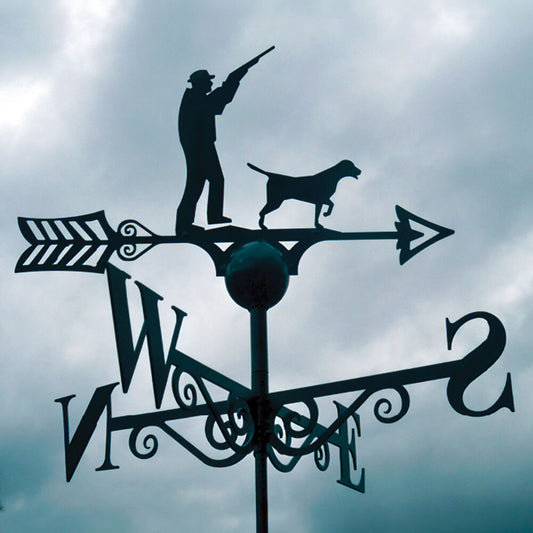 PoppyForge Shooting Scene Weathervane
