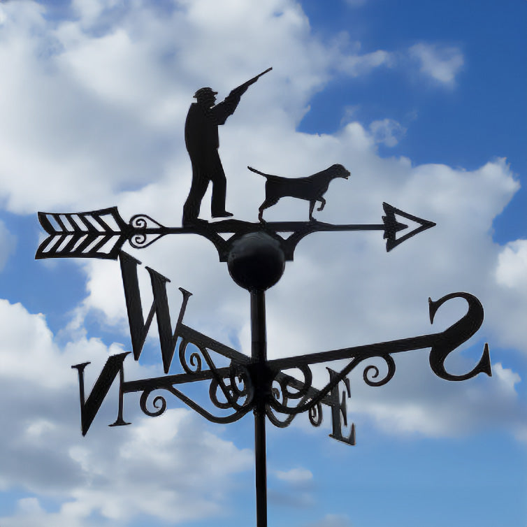 PoppyForge Shooting Scene Weathervane
