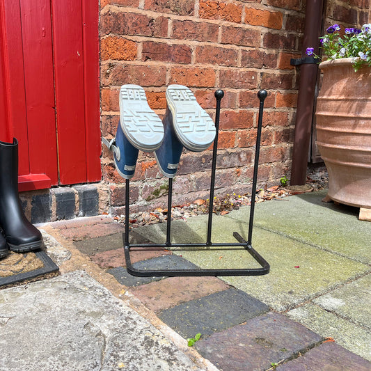 PoppyForge 2 Pair Boot Rack