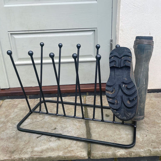 PoppyForge 6 Pair Diagonal Boot Rack