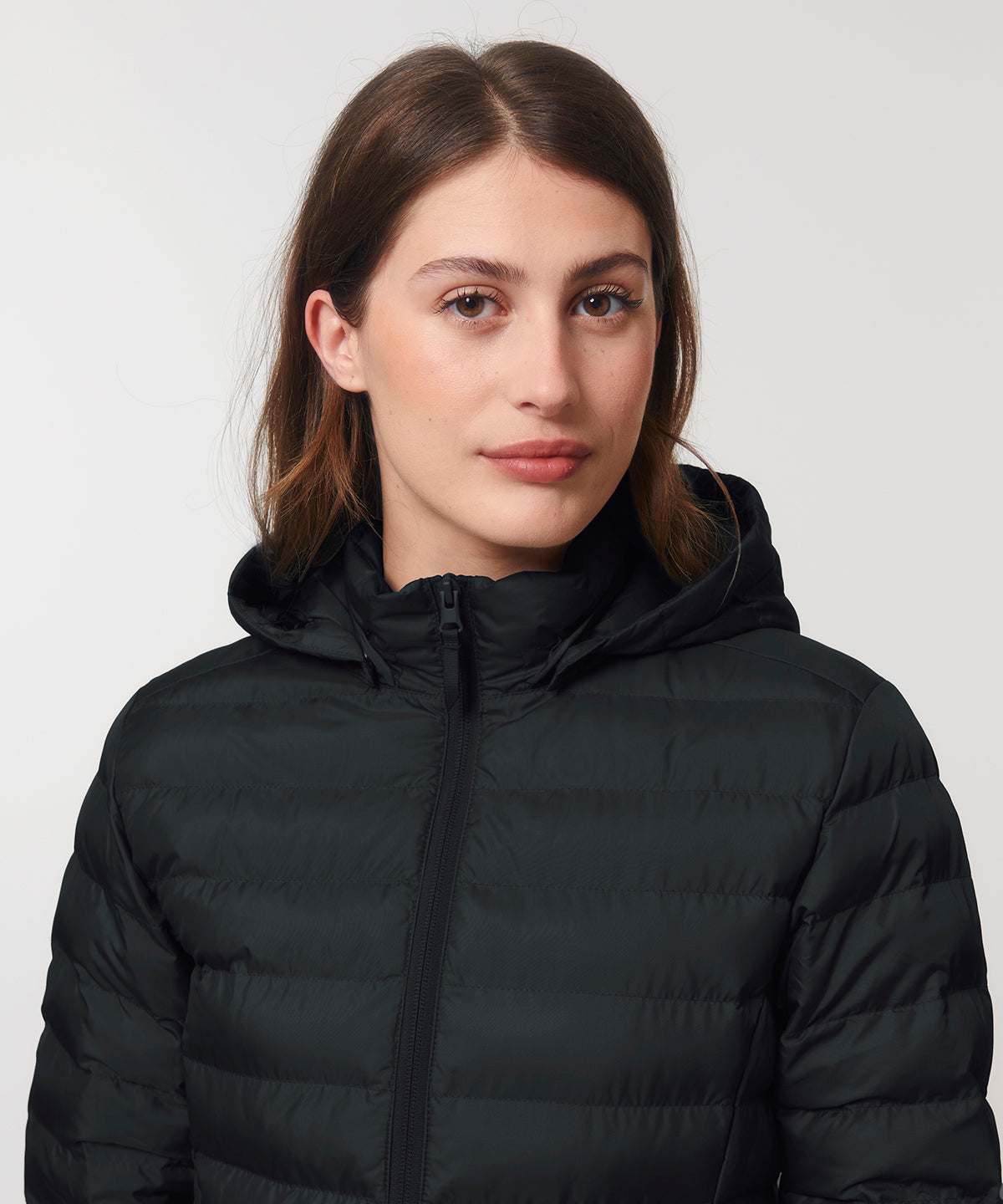 Recycled Polyester Puffer Jacket: Womens