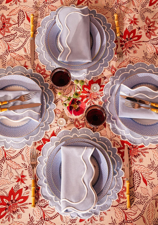 Bossa Nova Tablecloth - Red