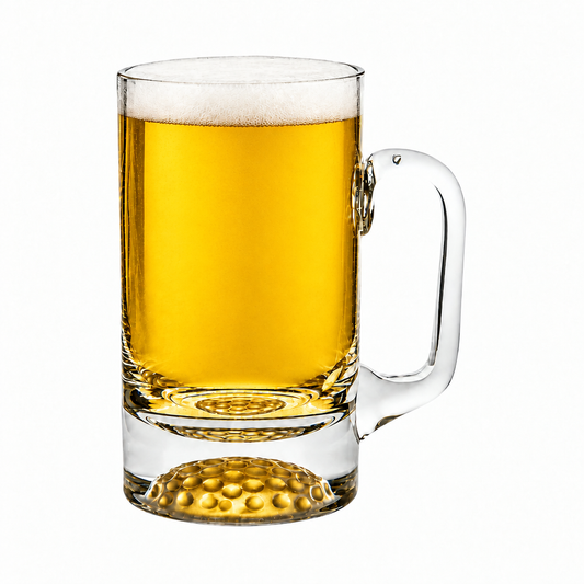 Gold Ball Glass Tankard - 268ml - 1/2 Pint