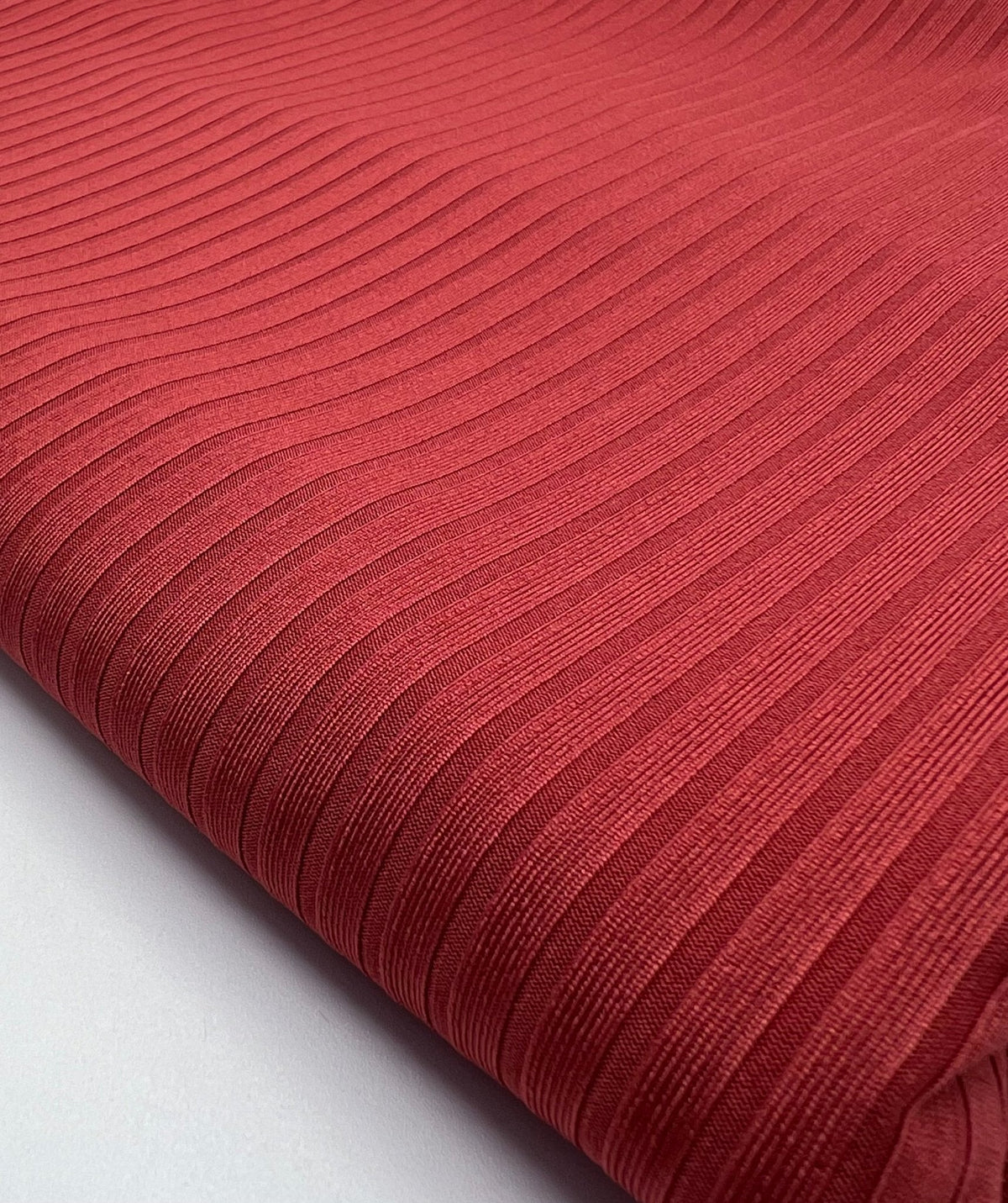 Terracotta 8x4 Wide Rib Stretch Fabric