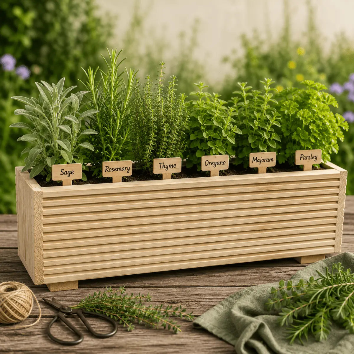 The Gardener's Kitchen – 6 Culinary Herb Plants UK