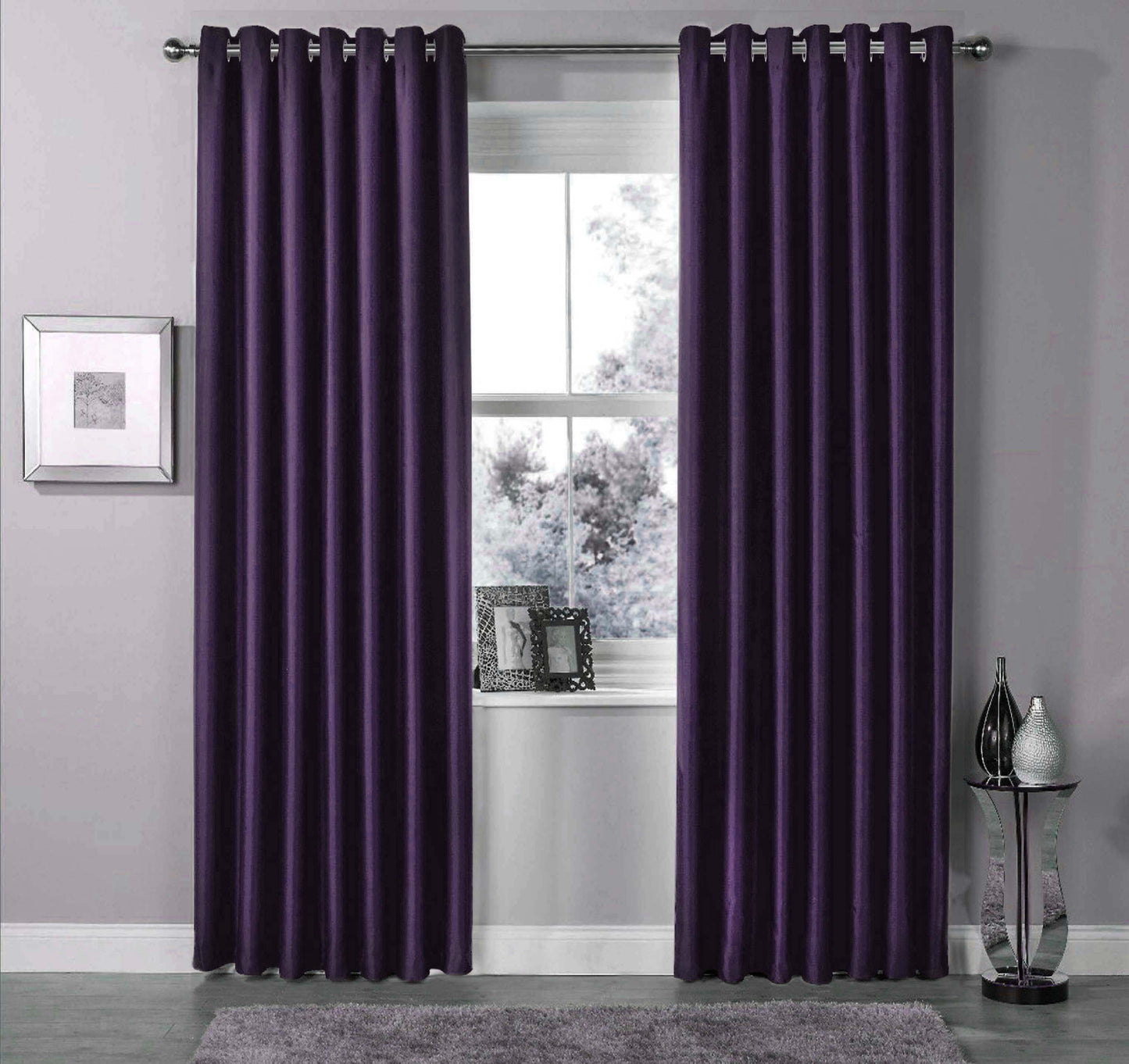 Thermal Blackout Room Darkening Curtains Energy Saving Light Blocking Panels in 12 Colours for Bedrooms and Living Rooms Multiple Sizes by OLIVIA ROCCO