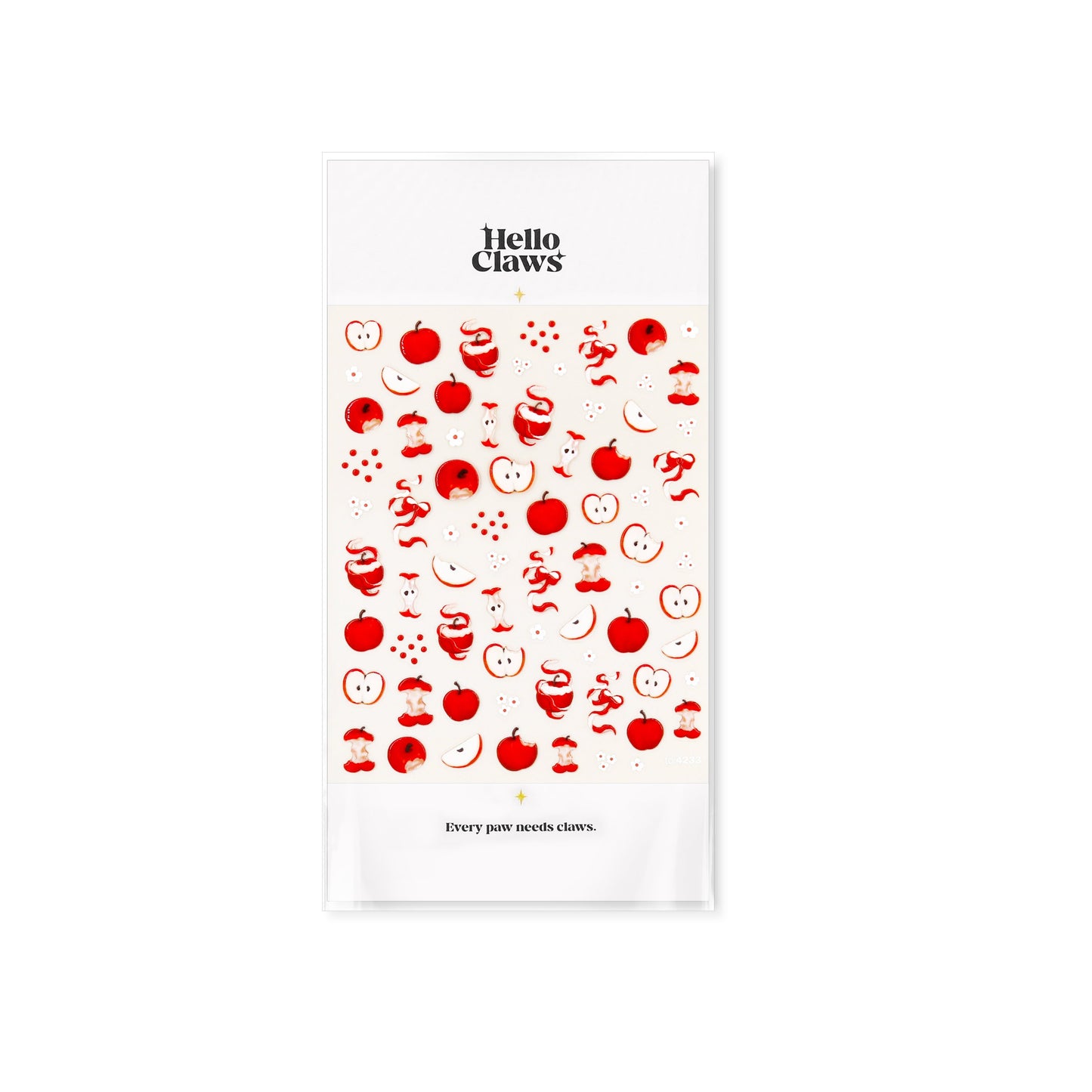 Hello Claws | Apple Jelly Nail Deco Sticker