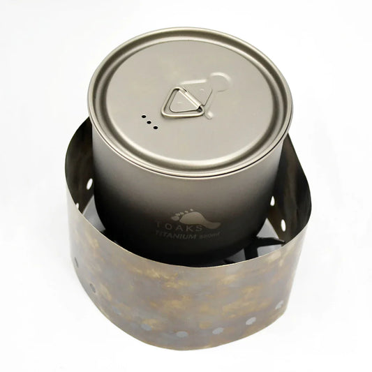 Toaks Titanium Solid Fuel Cook Set