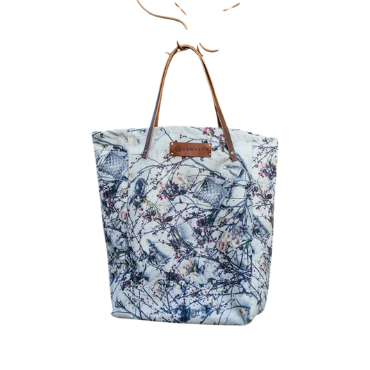 Shopper Tote - Blushing Bloom
