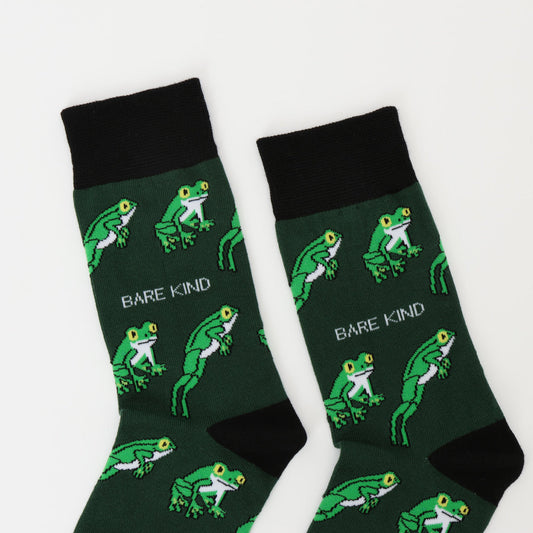 Save the Tree Frog Bamboo Socks