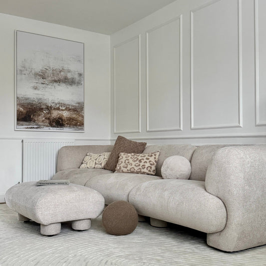 Echoes Portrait Framed Printed Canvas