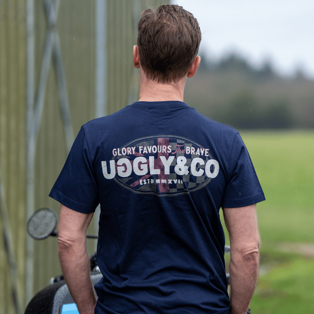 Navy Union Jack Tee