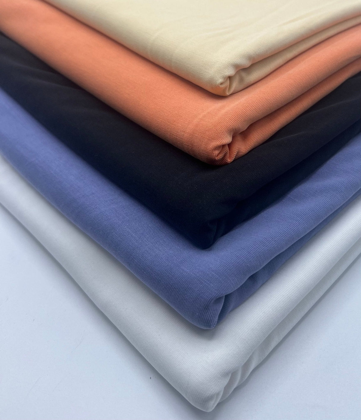 Orange Modal 200GSM 2 Way Stretch Fabric