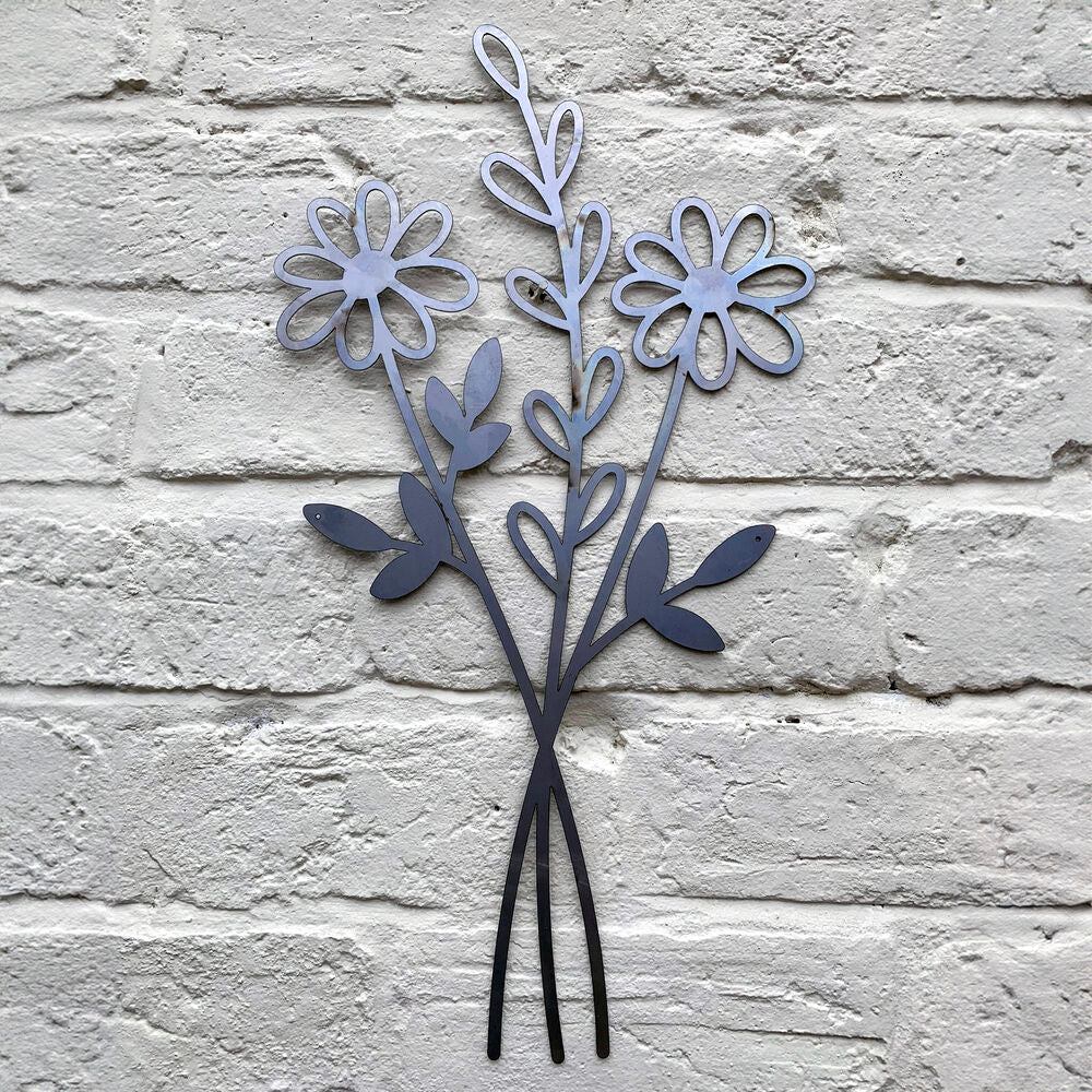 PoppyForge Wildflower Bouquet Wall Art