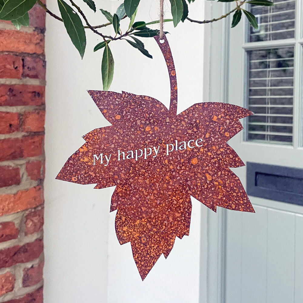 PoppyForge Falling Leaves - My Happy Place