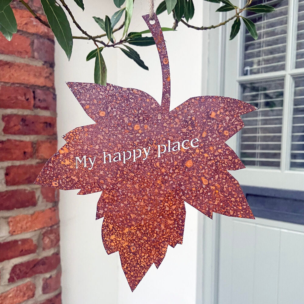PoppyForge Falling Leaves - My Happy Place