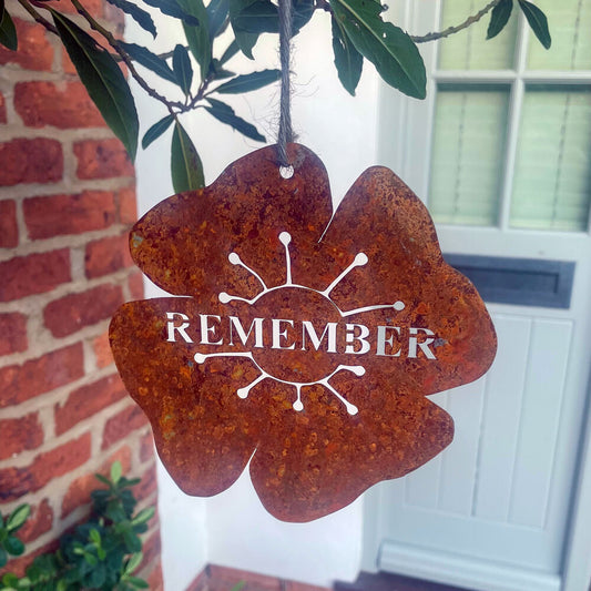 PoppyForge Hanging Poppy - Remember