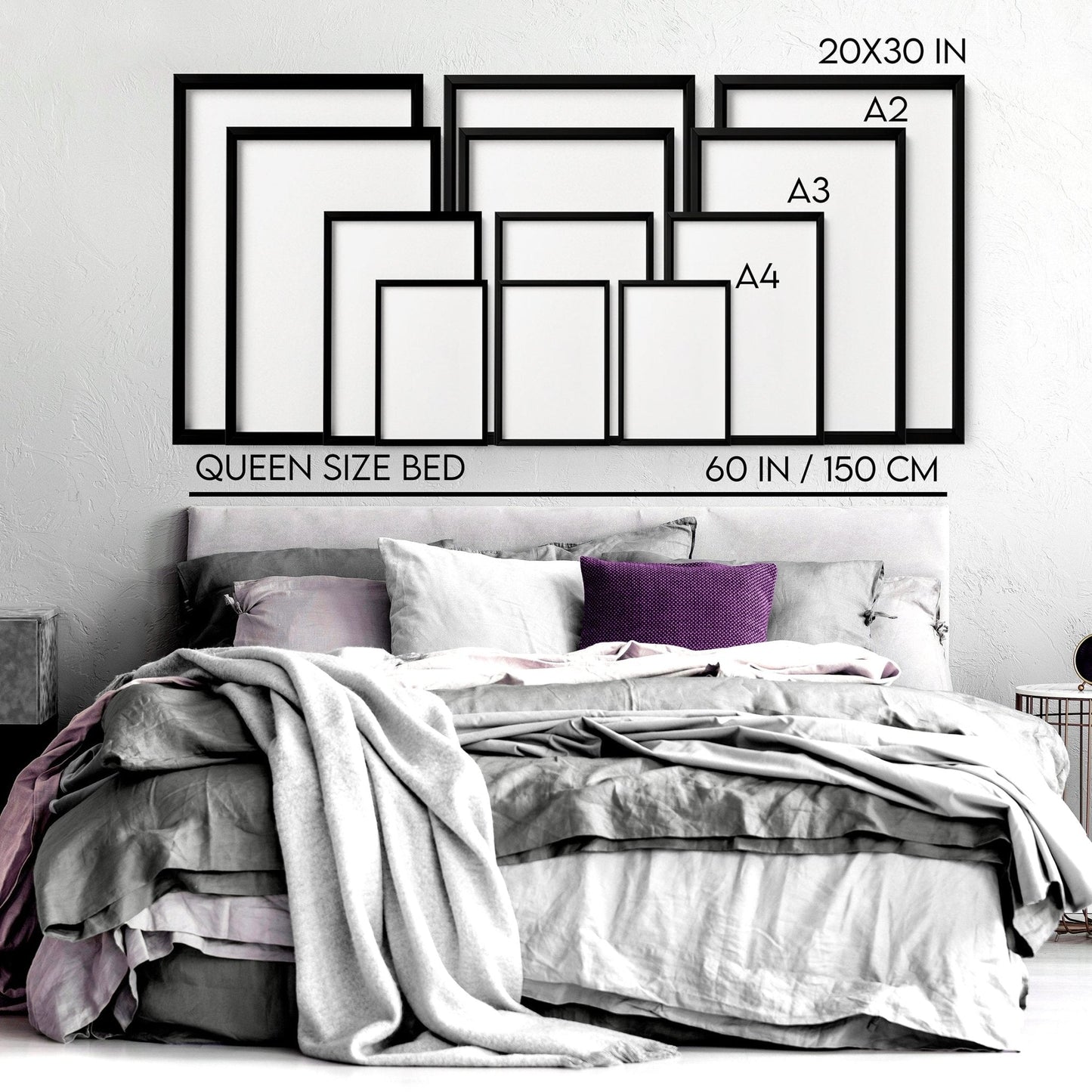 Wall Art Paint | Set of 2 Asian Inspired Wall art Prints