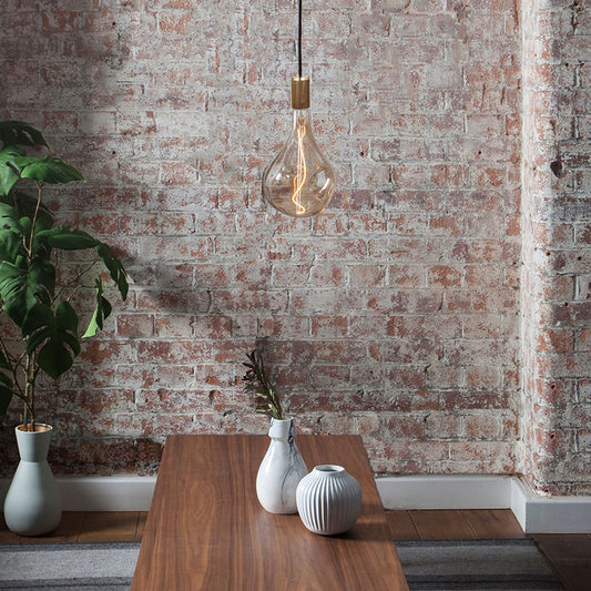 Voronoi II Pendant Light in Walnut