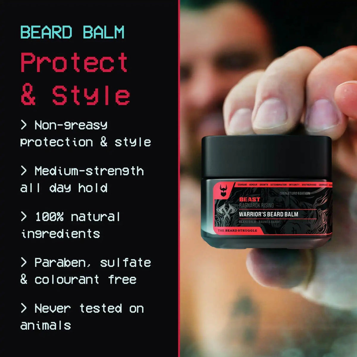 Warriors Beard Balm - Beast