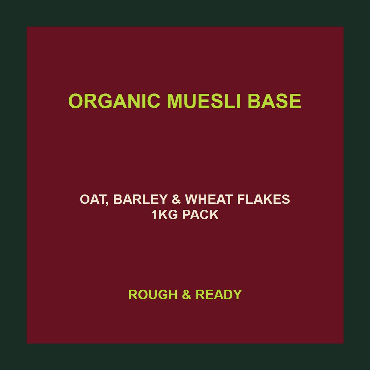 Infinity Foods Organic Muesli Base