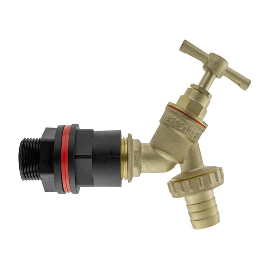 Water Butts Kit 1/2" with Brass Tap and Drill Bit