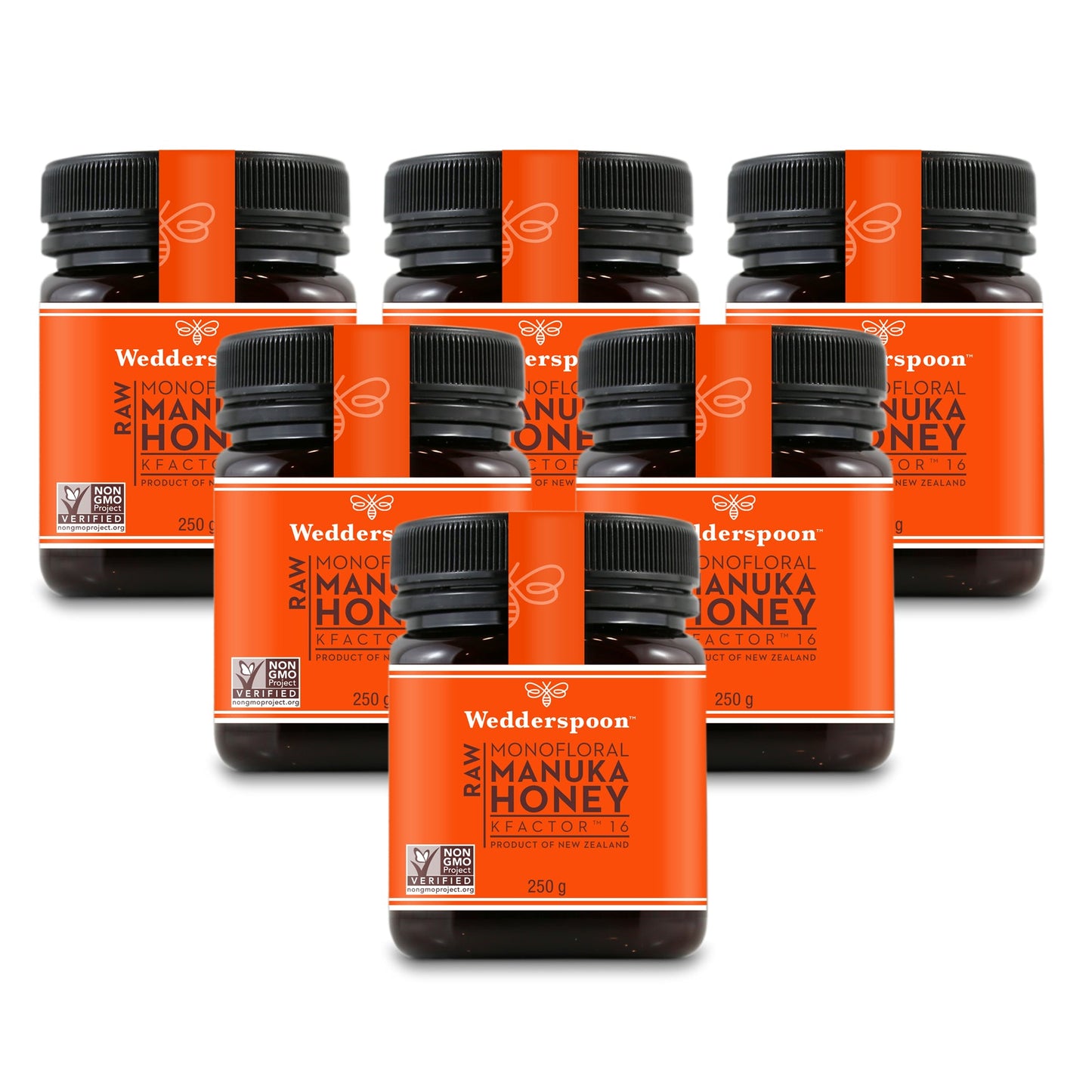 Wedderspoon RAW Manuka Honey KFactor 16+