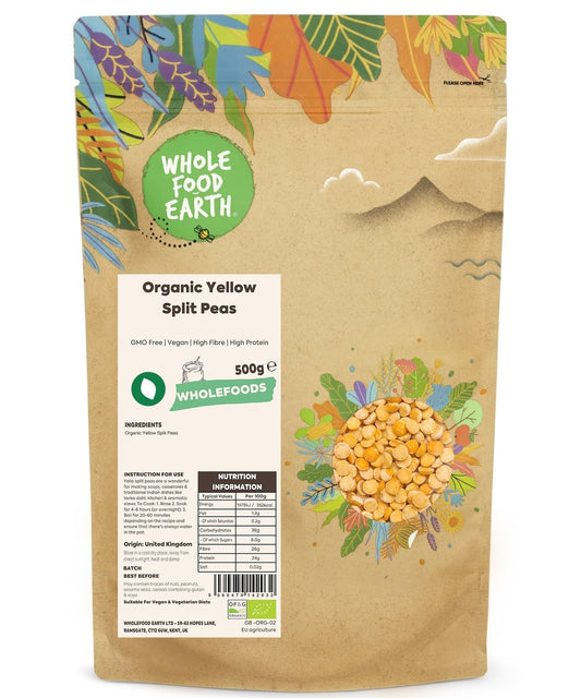 Organic Yellow Split Peas