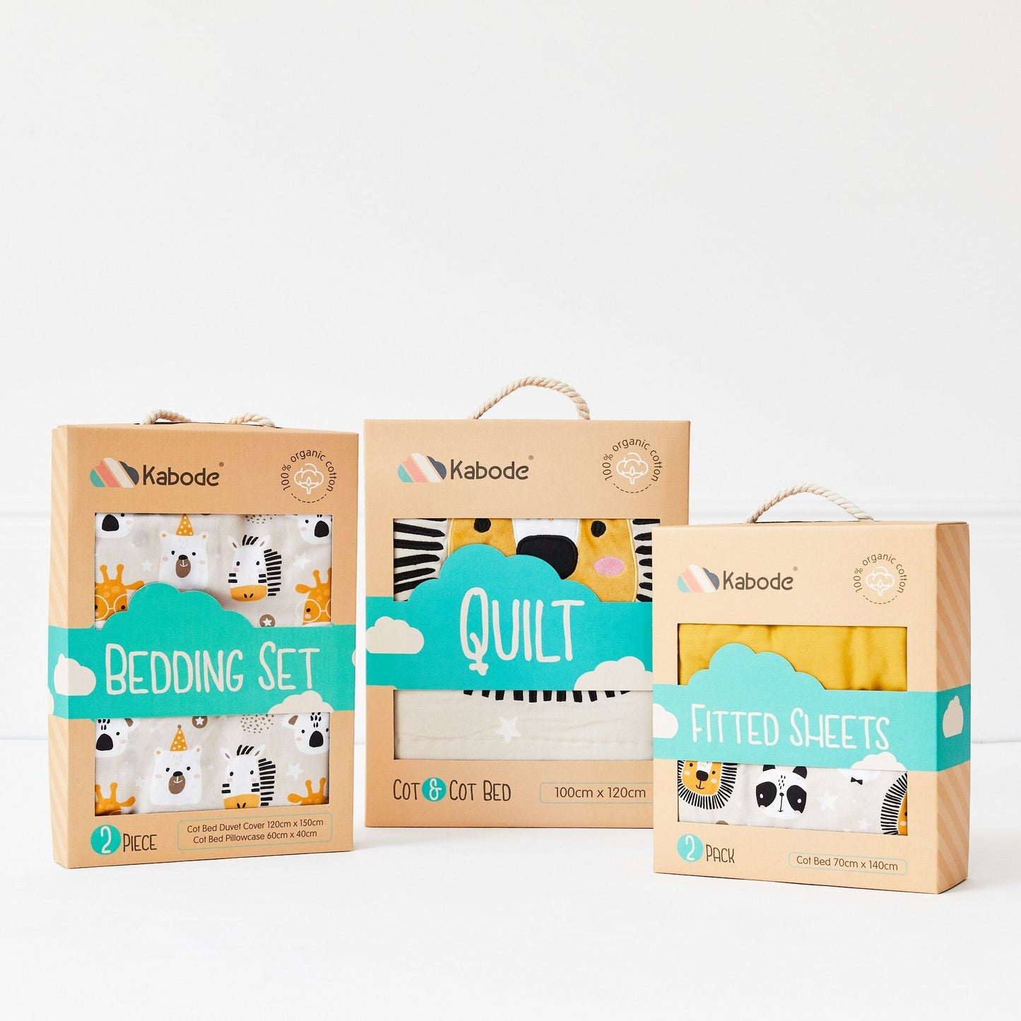 Wildlife Organic Cotton Fitted Sheet