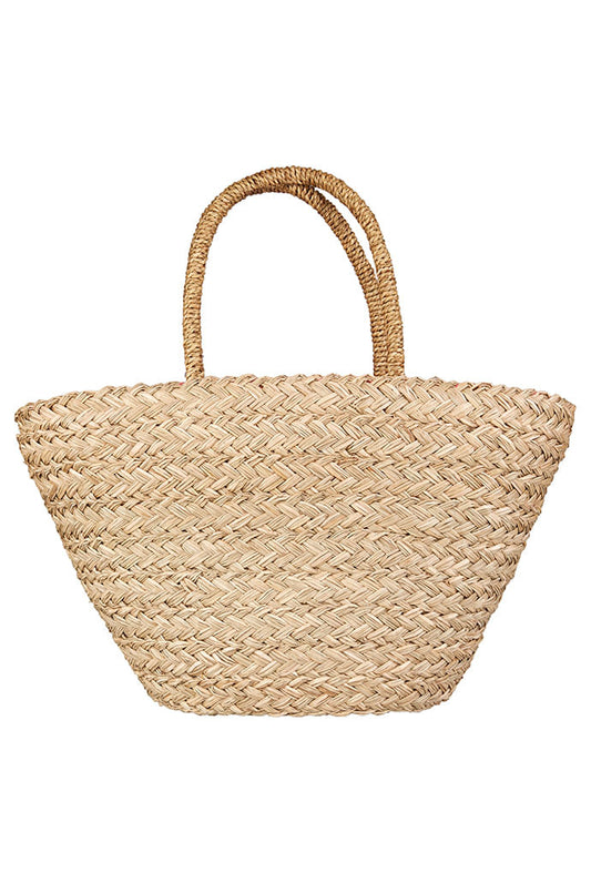 Louche Winnie Straw Bag With Watermelon