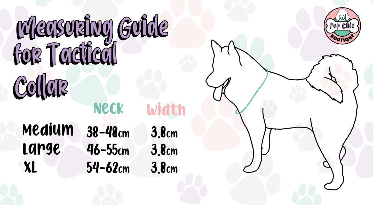 Daydreams and Unicorns Tactical Dog Collar