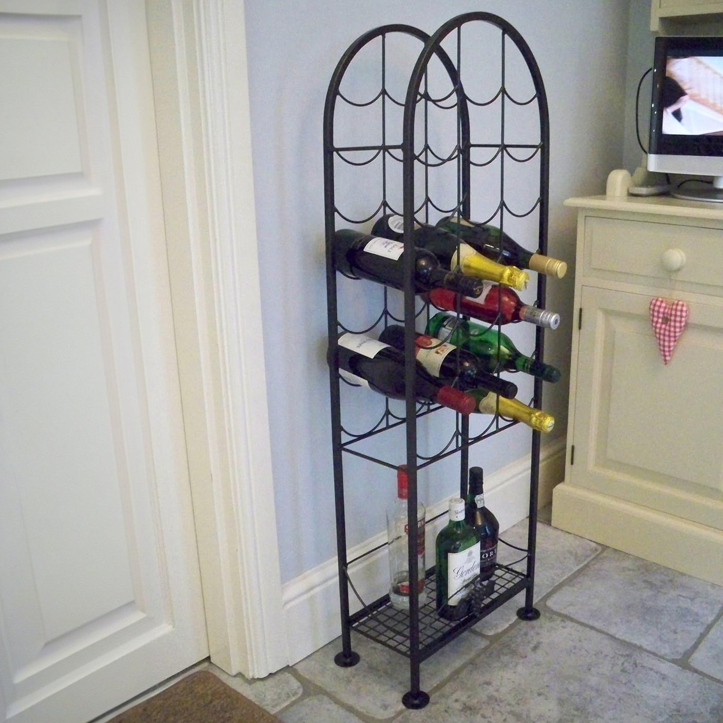 PoppyForge 22 Bottle Wine Rack