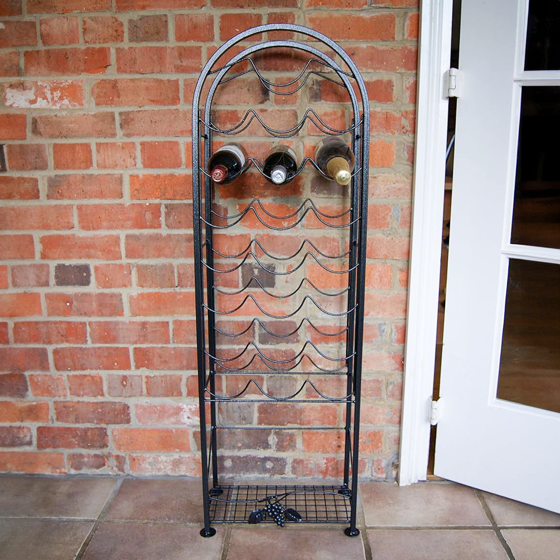PoppyForge 22 Bottle Wine Rack