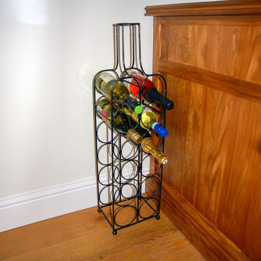 PoppyForge 12 Bottle Wine Rack