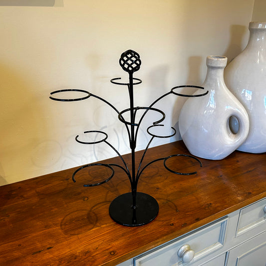 PoppyForge Glass Cocktail Tree - 8 glasses