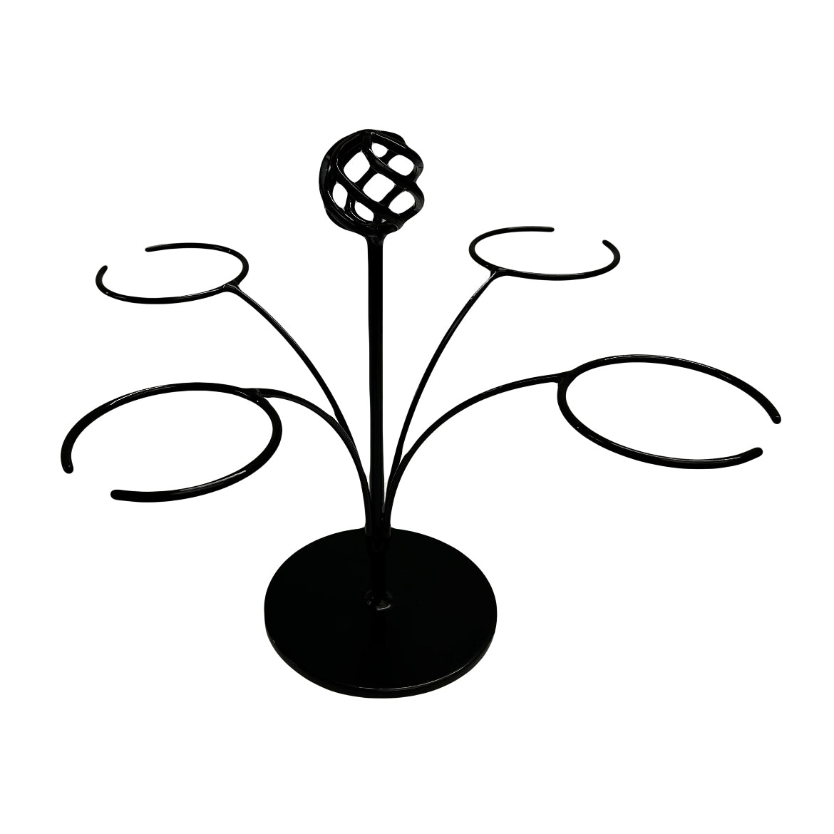 PoppyForge Glass Cocktail Tree - 4 glasses