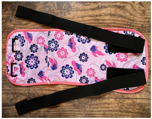 Reusable Premium Butterfly Bamboo Cotton Body Wrap (Up to 45" Waist)