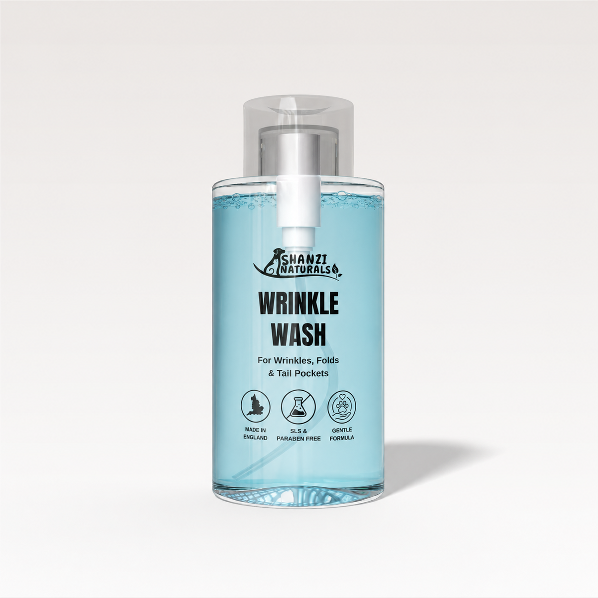 Wrinkle Wash for Dogs – Support for Smelly, Damp & Irritated Skin Folds