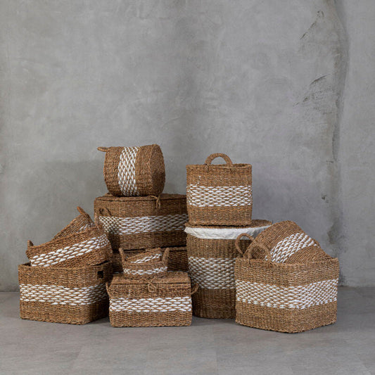 Rectangular Seagrass Basket | Lidi