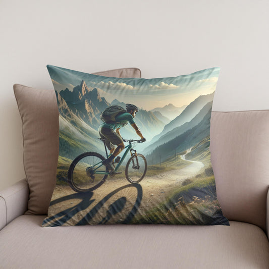 Mountain Trail Cotton Cushion
