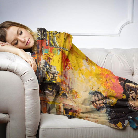 Culinary Monkey Dream Blanket