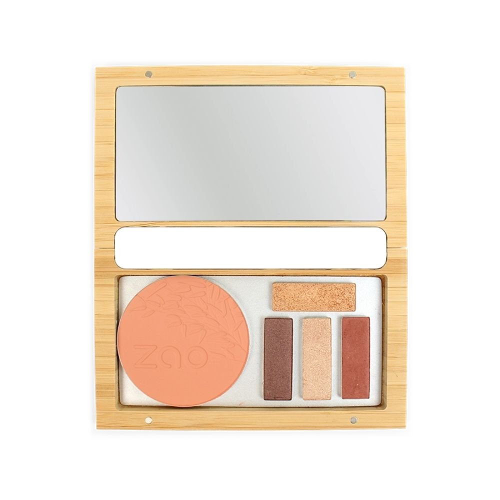 Zao Bamboo Box Medium | Empty Refillable Makeup Palette Case