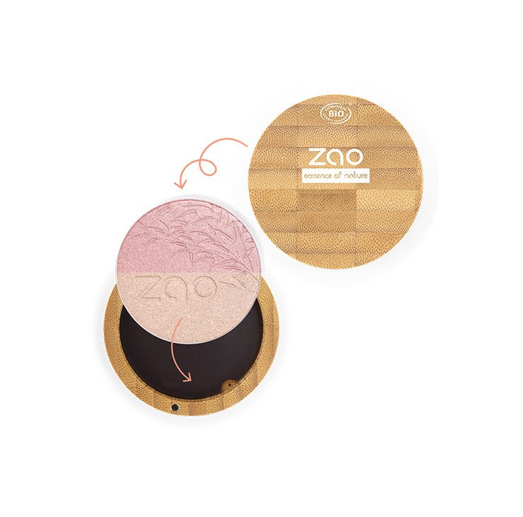 Zao Shine-Up Powder - 2-in-1 Highlighter and Illuminator