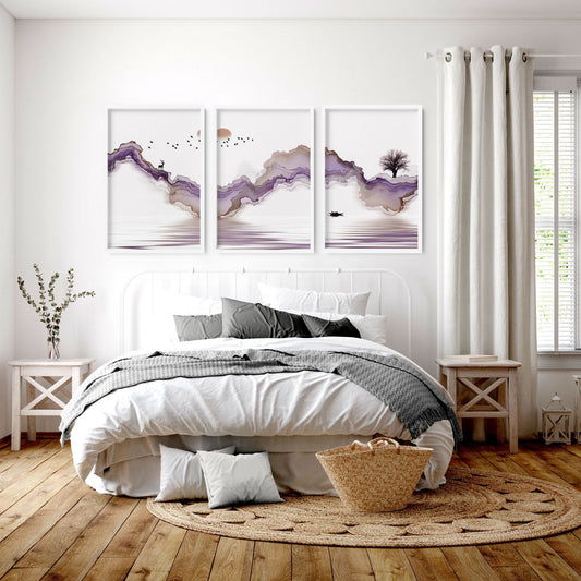 Zen Themed Room decor | set of 3 wall art prints