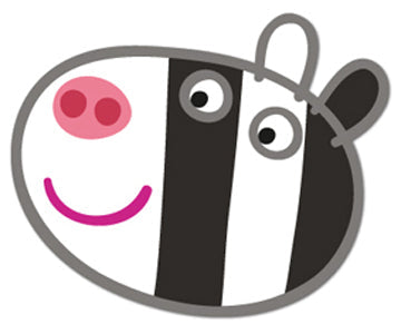 SM110 Zoe Zebra Peppa Pig Single Face Mask