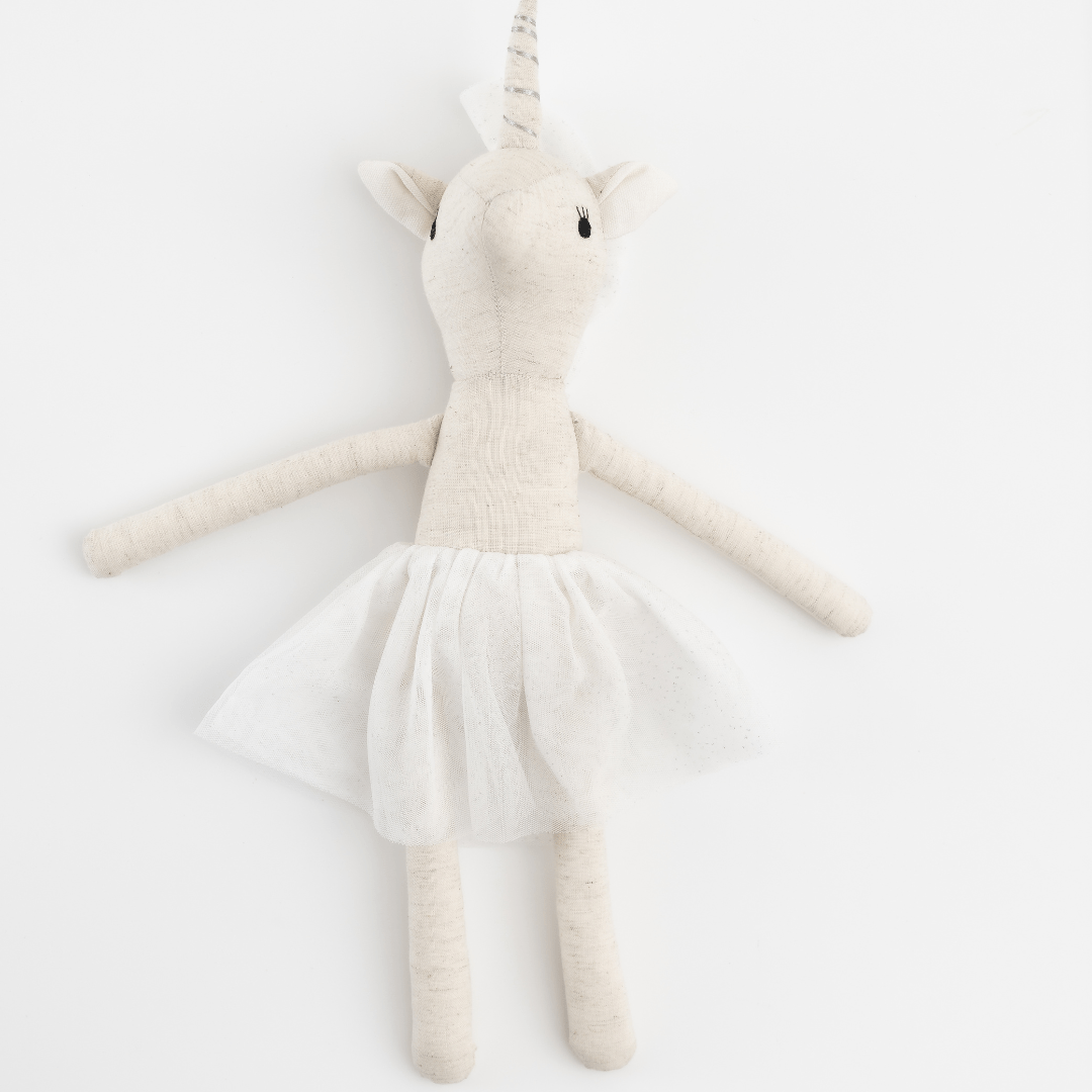 Jojo Bunny & Moon Unicorn Soft Toys (Bundle of Two Toys)