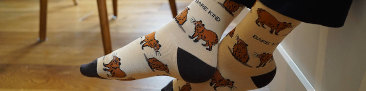 The Foalyard - Bare Kind Bamboo Animal-Loving Socks
