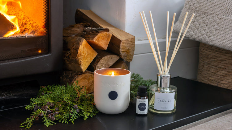 The Foalyard - Quiet Blue British Made Natural Aromatherapy Candles & Reed Diffusers