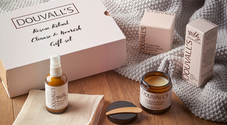 Douvall’s Beauty argan skincare and beauty products